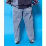 蝶ラインテープ付きデニムパンツ | ScoLar | 詳細画像5