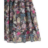 花ネコ柄シアー素材ティアードシャツワンピ | ScoLar | 詳細画像23