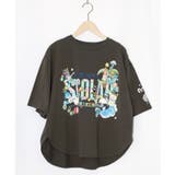 チャコールグレー | orion×ScoLar トロピカルアイランドTシャツ | ScoLar