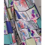 アートコラージュ柄プリーツパンツ | ScoLar | 詳細画像6 