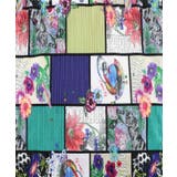 アートコラージュ柄プリーツ切替 接触冷感プルオーバー | ScoLar | 詳細画像11 