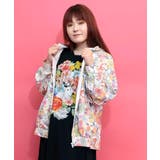 トマトにゃんこ×花柄 接触冷感パーカー | ScoLar | 詳細画像3 