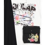 取り外し可能サコッシュ付き ポップ柄配色ワンピース | ScoLar | 詳細画像15 