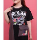 取り外し可能サコッシュ付き ポップ柄配色ワンピース | ScoLar | 詳細画像10 