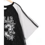 花チュールレース重ねユニフォーム風Tシャツ | ScoLar | 詳細画像14