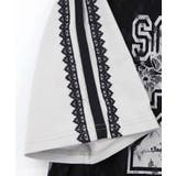 花チュールレース重ねユニフォーム風Tシャツ | ScoLar | 詳細画像15