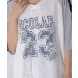 花チュールレース重ねユニフォーム風Tシャツ | ScoLar | 詳細画像6