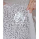 メッシュ×花柄レース 異素材Tシャツ | ScoLar | 詳細画像7