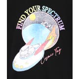 花ネコ袖柄切替 フクミン・モケの宇宙大冒険プルオーバー | ScoLar | 詳細画像12