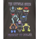 キャットウォーククイーン柄Tシャツ | ScoLar | 詳細画像6