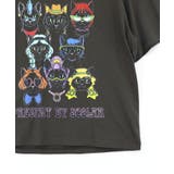 キャットウォーククイーン柄Tシャツ | ScoLar | 詳細画像11