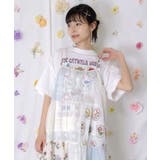 キャットウォーククイーン柄Tシャツ | ScoLar | 詳細画像2