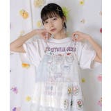 キャットウォーククイーン柄Tシャツ | ScoLar | 詳細画像4