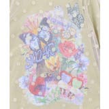 ドットチュール重ねアート柄Tシャツ | ScoLar | 詳細画像10 
