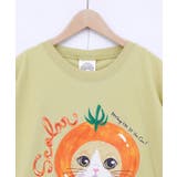 トマトにゃんこ柄プリントTシャツ | ScoLar | 詳細画像13