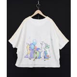仮面舞踏会のネコ柄 ドルマンスリーブTシャツ | ScoLar | 詳細画像6 