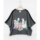 仮面舞踏会のネコ柄 ドルマンスリーブTシャツ | ScoLar | 詳細画像8 