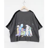 仮面舞踏会のネコ柄 ドルマンスリーブTシャツ | ScoLar | 詳細画像9 