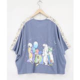 仮面舞踏会のネコ柄 ドルマンスリーブTシャツ | ScoLar | 詳細画像11 