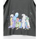 仮面舞踏会のネコ柄 ドルマンスリーブTシャツ | ScoLar | 詳細画像17 