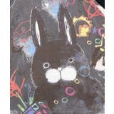 落書き調ラビル配色チュニック | ScoLar | 詳細画像12