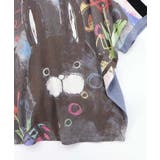 落書き調ラビル配色チュニック | ScoLar | 詳細画像15