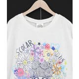 花に埋もれたスカラーちゃん ローズジャガードTシャツ | ScoLar | 詳細画像9