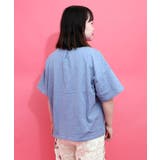 花に埋もれたスカラーちゃん ローズジャガードTシャツ | ScoLar | 詳細画像3