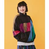 軽量薄地ナイロンワッシャー配色ブルゾン | ScoLar | 詳細画像4