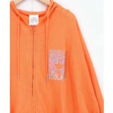 スカラーちゃん箔プリント 接触冷感シアーパーカー | ScoLar | 詳細画像20 