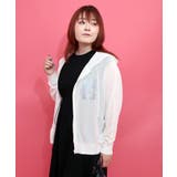 スカラーちゃん箔プリント 接触冷感シアーパーカー | ScoLar | 詳細画像6 