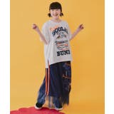 ジャージライク生地×裏地チュールスカート | ScoLar | 詳細画像2