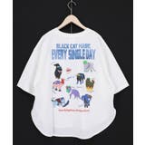 ブラックキャットマジック柄 接触冷感Tシャツ | ScoLar | 詳細画像8