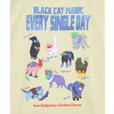 ブラックキャットマジック柄 接触冷感Tシャツ | ScoLar | 詳細画像15
