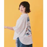ブラックキャットマジック柄 接触冷感Tシャツ | ScoLar | 詳細画像3