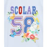 花ネコ×スカラーナンバー柄 接触冷感Tシャツ | ScoLar | 詳細画像7
