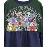 レース付き アメリカン風スカラーちゃん配色ワンピース | ScoLar | 詳細画像16 