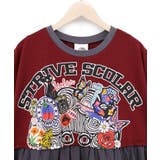 レース付き アメリカン風スカラーちゃん配色ワンピース | ScoLar | 詳細画像17 