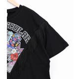 フリンジ入り アメリカン風スカラーちゃんTシャツ | ScoLar | 詳細画像11