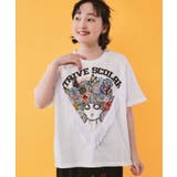 フリンジ入り アメリカン風スカラーちゃんTシャツ | ScoLar | 詳細画像2