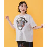 フリンジ入り アメリカン風スカラーちゃんTシャツ | ScoLar | 詳細画像3