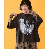 4柄展開 ロングスリーブソフトチュールワンピース | ScoLar | 詳細画像11