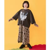 4柄展開 ロングスリーブソフトチュールワンピース | ScoLar | 詳細画像12