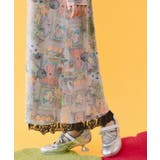 4柄展開 ロングスリーブソフトチュールワンピース | ScoLar | 詳細画像4