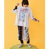 4柄展開 ロングスリーブソフトチュールワンピース | ScoLar | 詳細画像8
