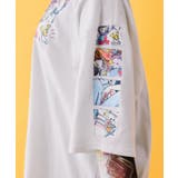 カラフルストリートガール柄Tシャツ | ScoLar | 詳細画像3