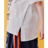 お昼寝ウサギinスカラーバーガー柄Tシャツ | ScoLar | 詳細画像7 