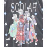 スカラーガールズ 花刺繍チュール重ねTシャツ | ScoLar | 詳細画像10 