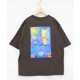 チャコールグレー | 【イラスト募集】キラキラ柄 バックプリントTシャツ | ScoLar