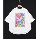 【イラスト募集】色いろなネコいっぱい柄Tシャツ | ScoLar | 詳細画像1